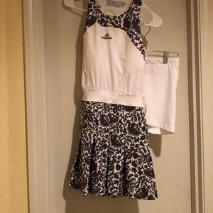 Tennis dress and shorts